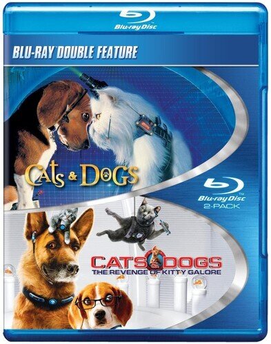 Cats & Dogs 1 & 2 Double Feature, 2 Blu-rays