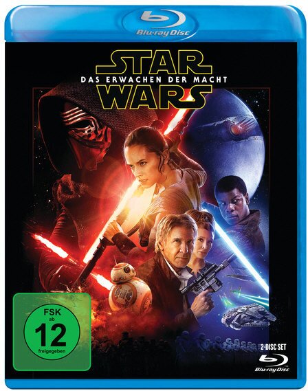 Star Wars - Episode 7 - Das Erwachen der Macht (2015) 2 Blu-rays