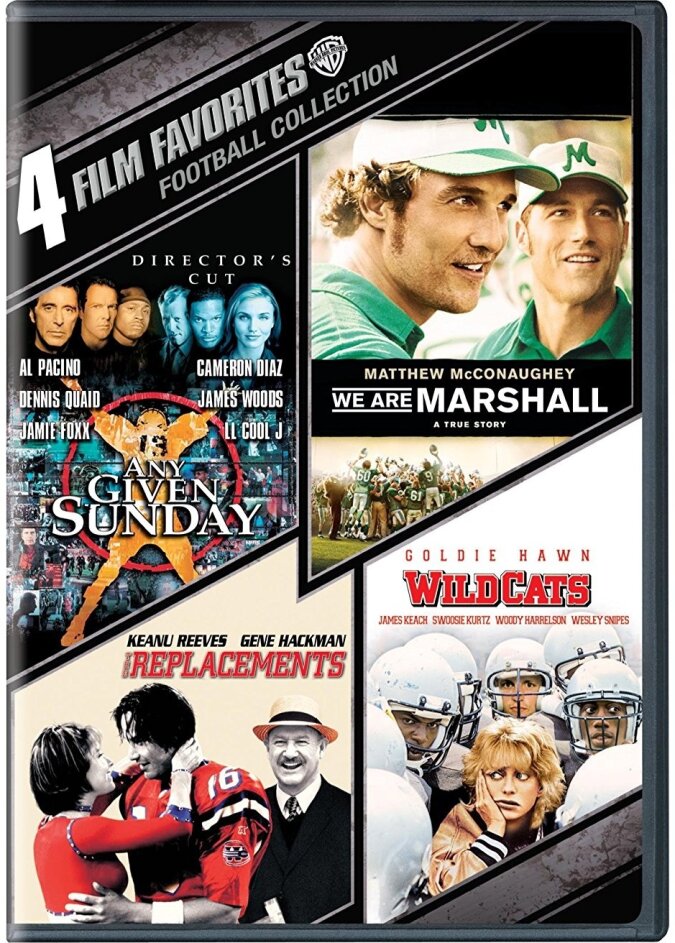 4 Film Favorites - Football Collection 4 DVDs