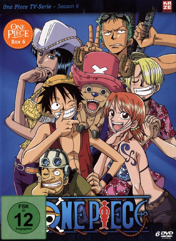 One Piece - TV Serie - Box 6 6 DVDs