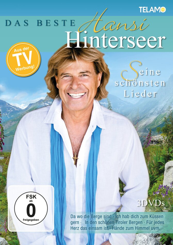 Hansi Hinterseer - Das Beste - Seine schönsten Lieder 3 DVDs