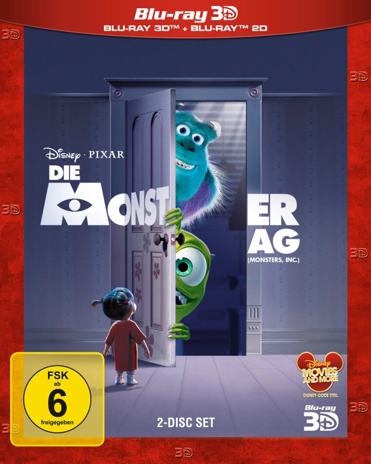 Die Monster AG (2001) Blu-ray 3D + Blu-ray