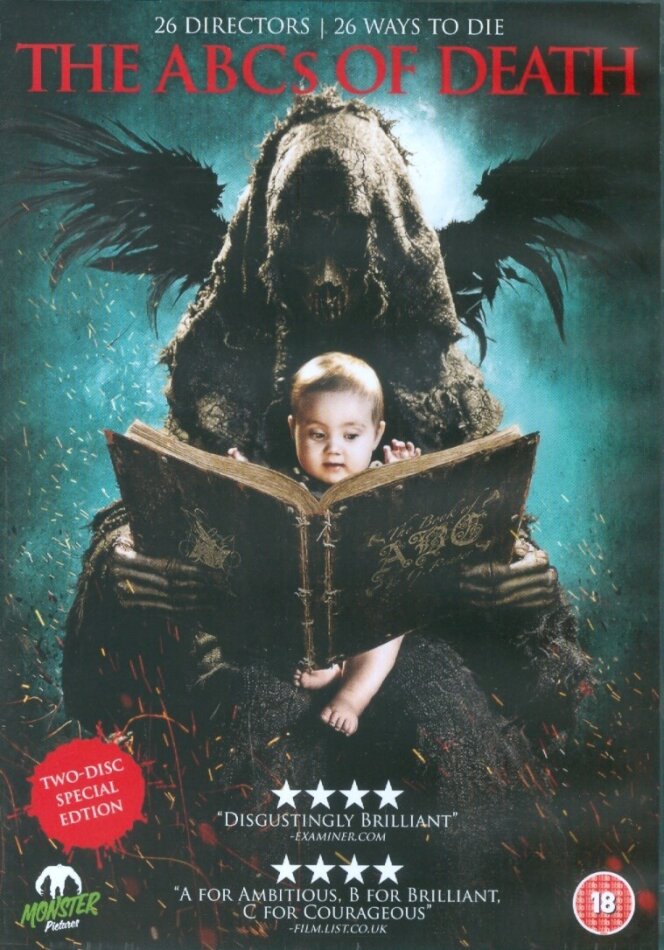 The ABCs of Death (2012) Édition Spéciale, 2 DVD