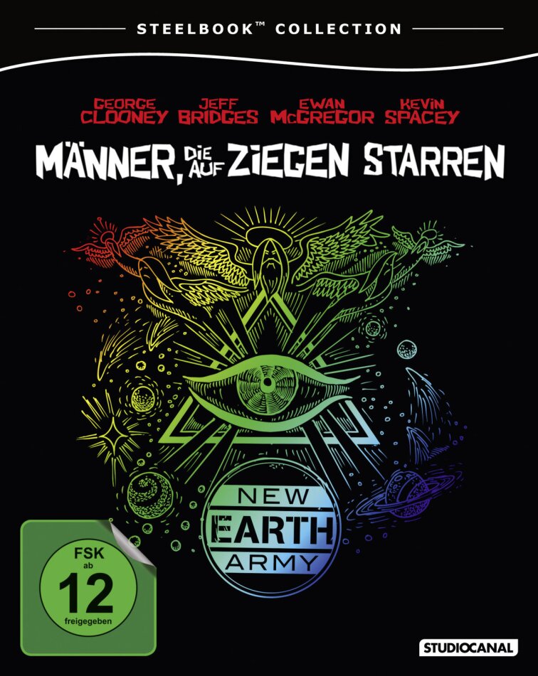 Männer, die auf Ziegen starren (2010) Steelbook