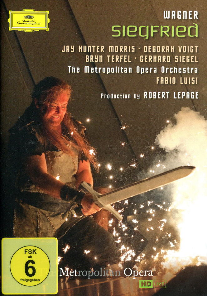 Metropolitan Opera Orchestra, Fabio Luisi & Jay Hunter Morris - Wagner - Siegfried Deutsche Grammophon, 2 DVDs