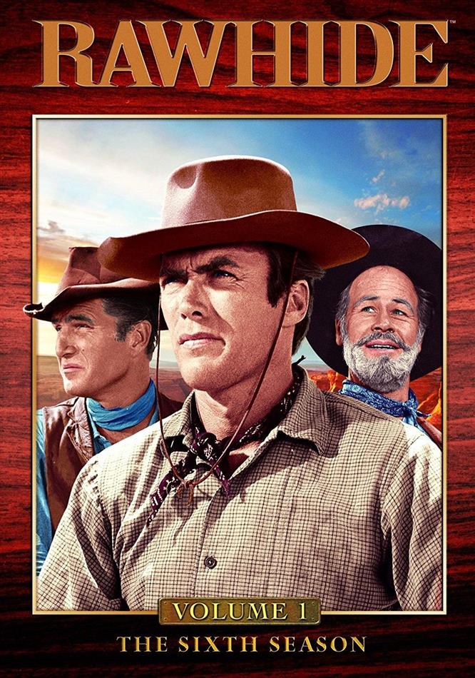 Rawhide - Season 6.1 n/b, 4 DVD