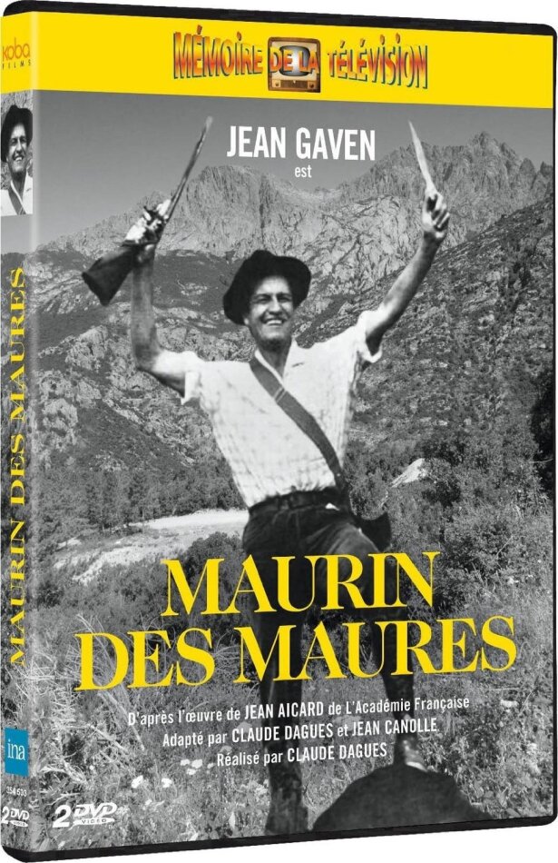 Maurin des Maures Mémoire de la Télévision, n/b, 2 DVD