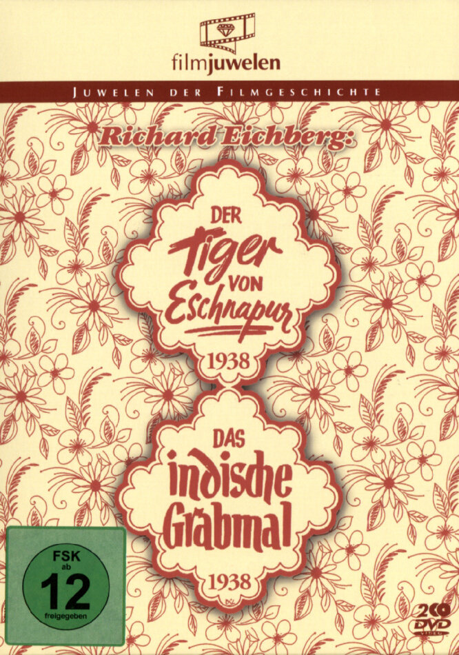 Der Tiger von Eschnapur (1938) / Das indische Grabmal (1938) Filmjuwelen, b/w, 2 DVDs