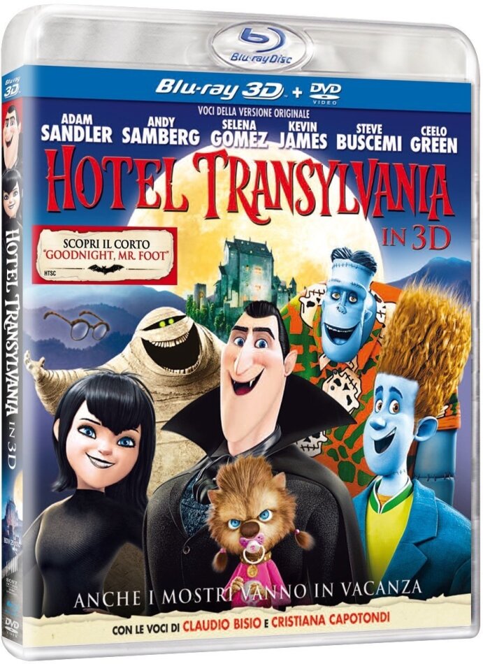 Hotel Transylvania (2012) Blu-ray 3D (+2D) + DVD