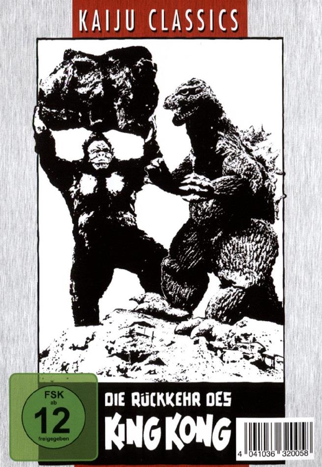 Die Rückkehr des King Kong (1962) MetalPak, Kaiju Classics, Limited Edition, Uncut, 2 DVDs