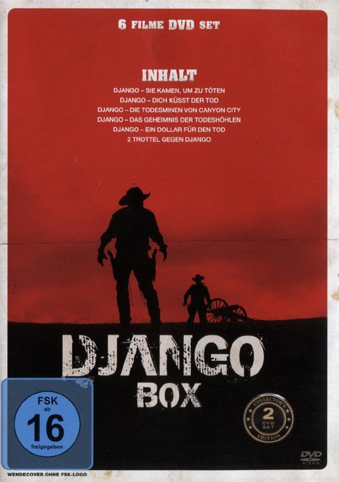 Django Box - 6 Filme DVD Set 2 DVDs