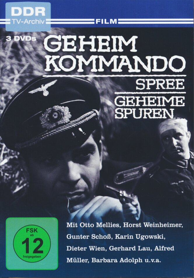 Geheimkommando - Spree / Geheime Spuren DDR TV-Archiv, 3 DVDs