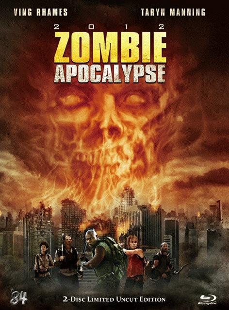 2012 Zombie Apocalypse (2011) Limited Edition, Uncut, Blu-ray + DVD