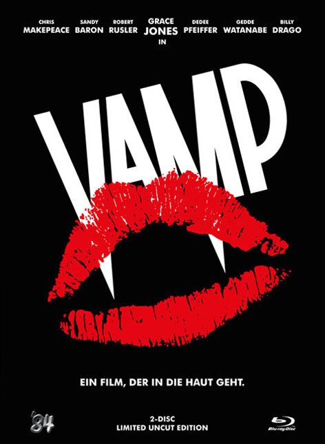 Vamp (1986) Black Edition, Limited Edition, Uncut, Blu-ray + DVD