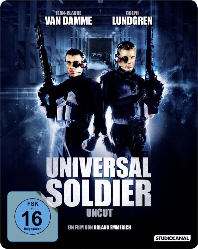 Universal Soldier (1992) Steelbook, Uncut
