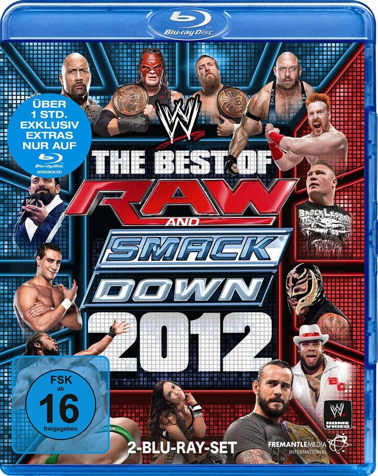 WWE: The Best of Raw and Smackdown 2012 2 Blu-rays