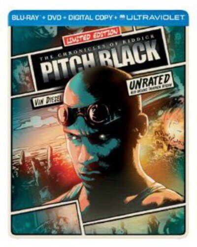 Pitch Black (2000) Limited Edition, Steelbook, Blu-ray + DVD