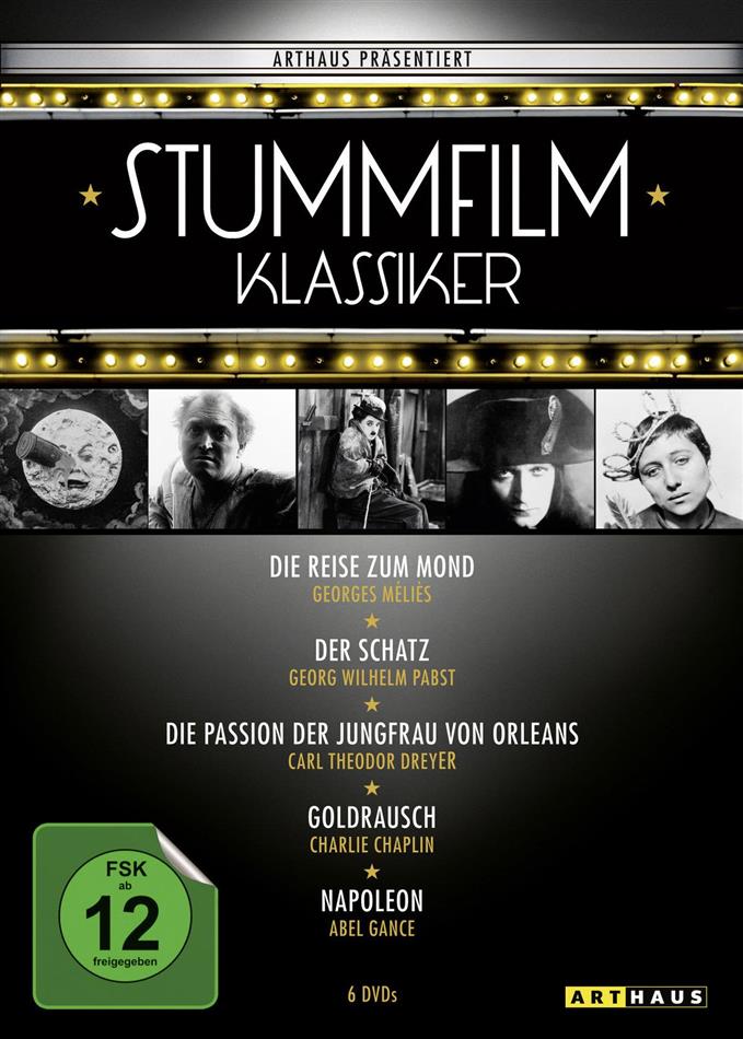 Stummfilmklassiker Edition Arthaus, s/w, 6 DVDs