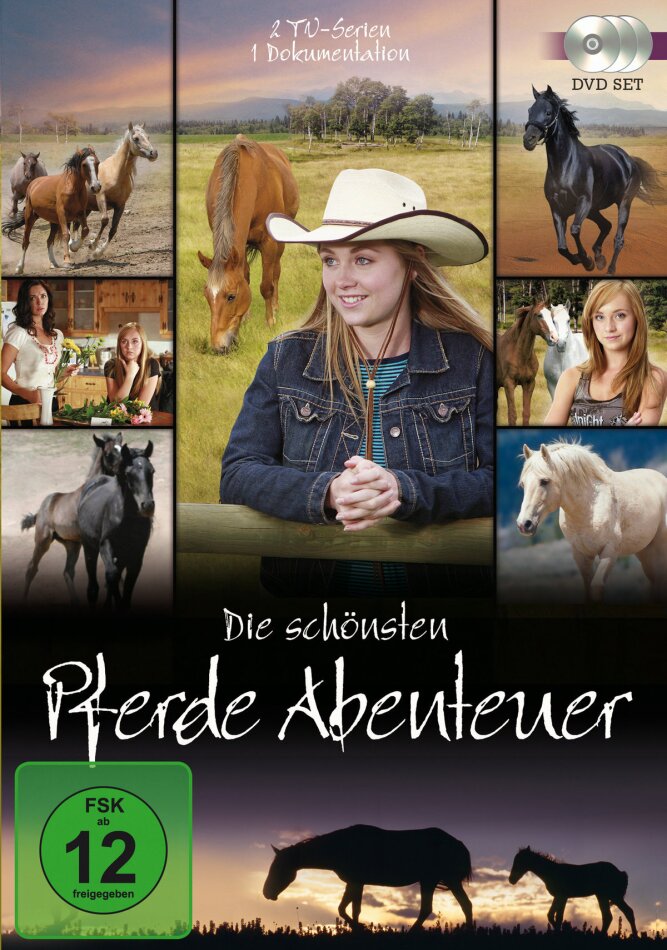 Die schönsten Pferde Abenteuer 3 DVDs