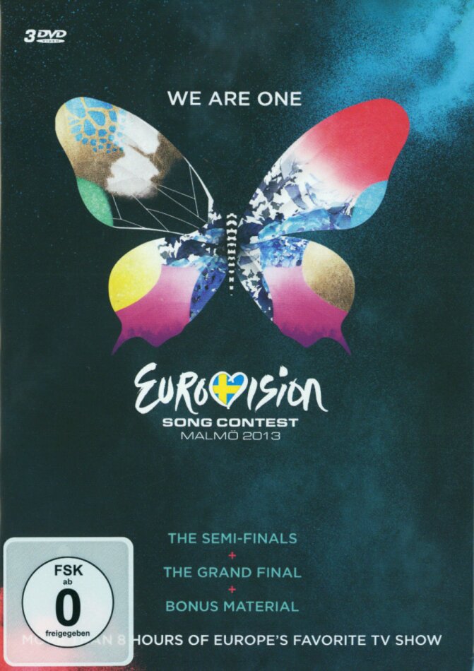 Various Artists - Eurovision Song Contest 2013 - Malmo 3 DVDs