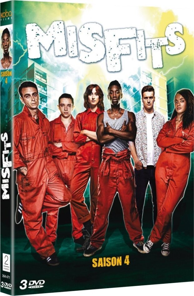 Misfits - Saison 4 3 DVDs