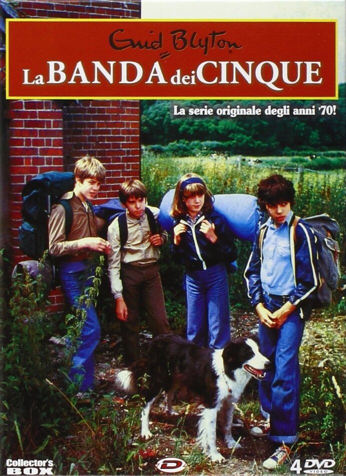 La banda dei cinque Box, Collector's Edition, 4 DVDs