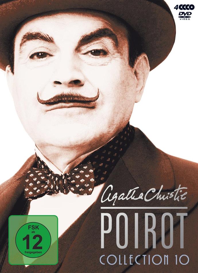 Agatha Christie - Poirot Collection 10 4 DVDs