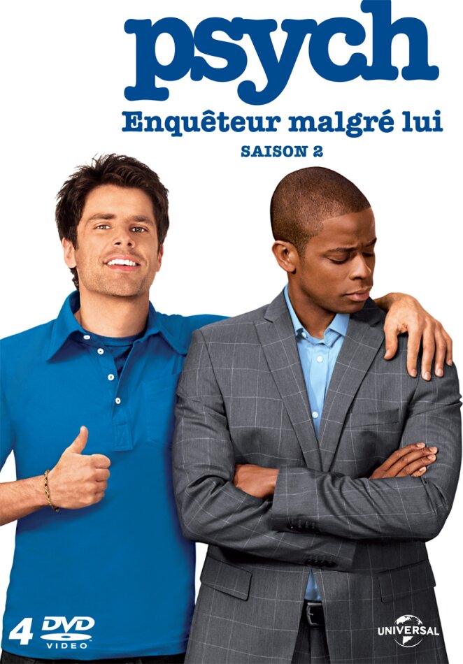 Psych - Enquêteur malgré lui - Saison 2 4 DVD