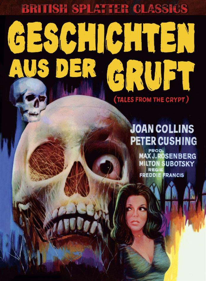 Geschichten aus der Gruft (1972) British Splatter Classics, Limited Edition, Mediabook, Uncut, Blu-ray + DVD