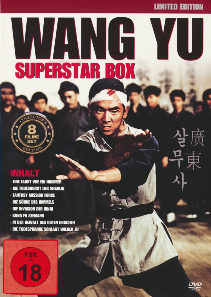 Wang Yu - Superstar Box Édition Limitée, 3 DVD