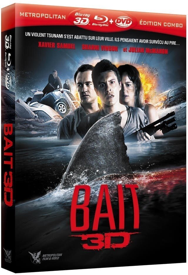 Bait (2012) Blu-ray 3D (+2D) + Blu-ray + DVD