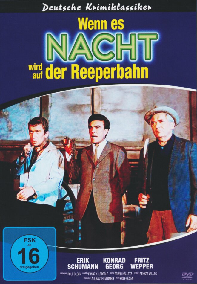 Wenn es Nacht wird auf der Reeperbahn - (Deutsche Krimiklassiker)