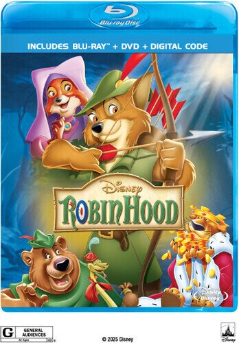 Robin Hood (1973) 40th Anniversary Edition, Blu-ray + DVD