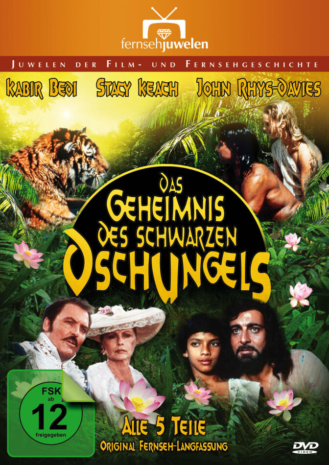 Das Geheimnis des schwarzen Dschungels - Die Original-Langfassung in 5 Teilen 2 DVDs
