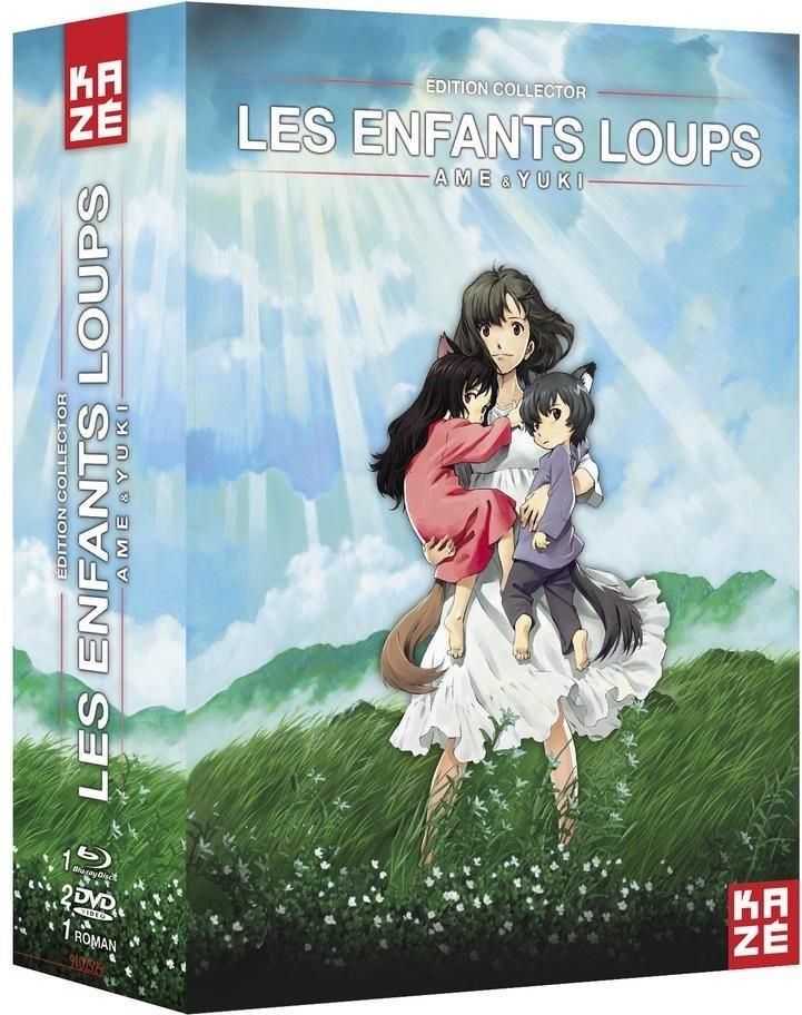 Les Enfants Loups - Ame & Yuki (2012) Édition Collector, Blu-ray + 2 DVD + Livre