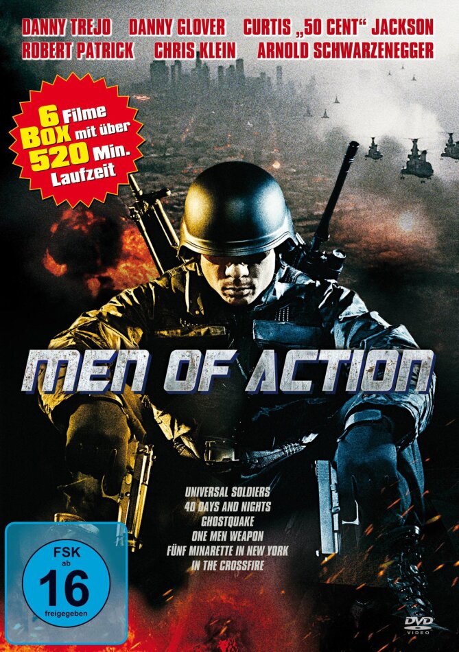 Men of Action - 6 Filme 3 DVDs
