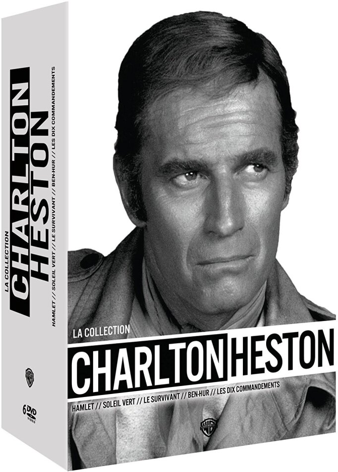 La Collection Charlton Heston - Soleil vert / Le Survivant / Ben Hur / Hamlet / Les dix commandements 6 DVD