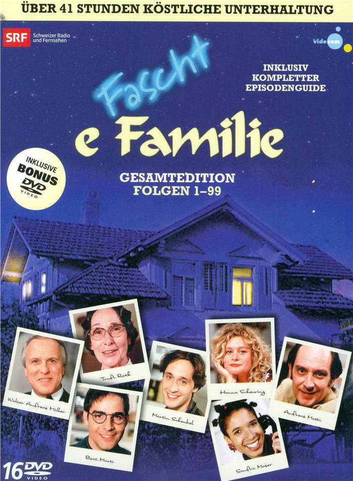Fascht e Familie Gesamtedition, 16 DVDs
