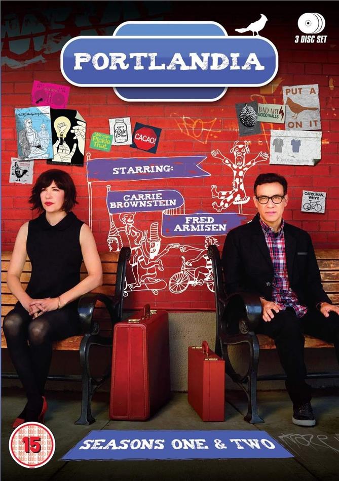 Portlandia - Season 1 & 2 3 DVDs