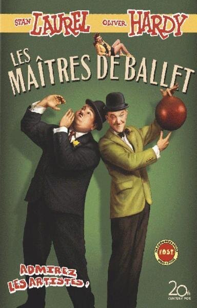 Laurel & Hardy - Les maîtres de ballet (1943) n/b