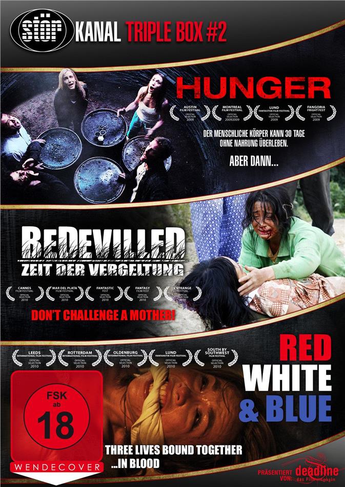 Störkanal Triple Box 2 - Hunger / Bedevilled / Red White & Blue 3 DVDs