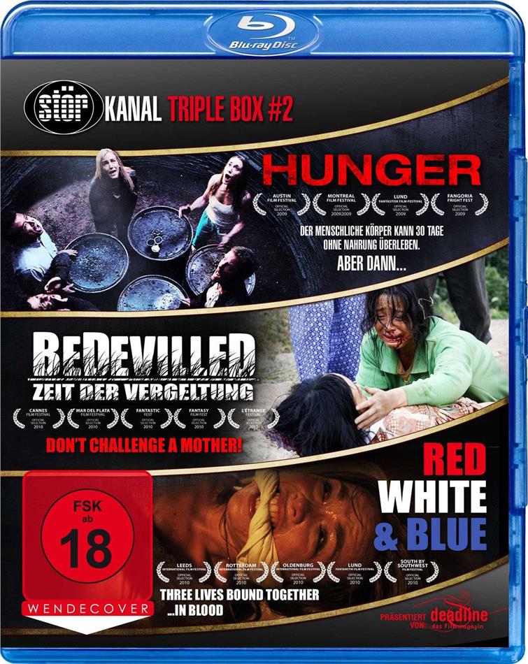 Störkanal Triple Box 2 - Hunger / Bedevilled / Red White & Blue 3 Blu-rays