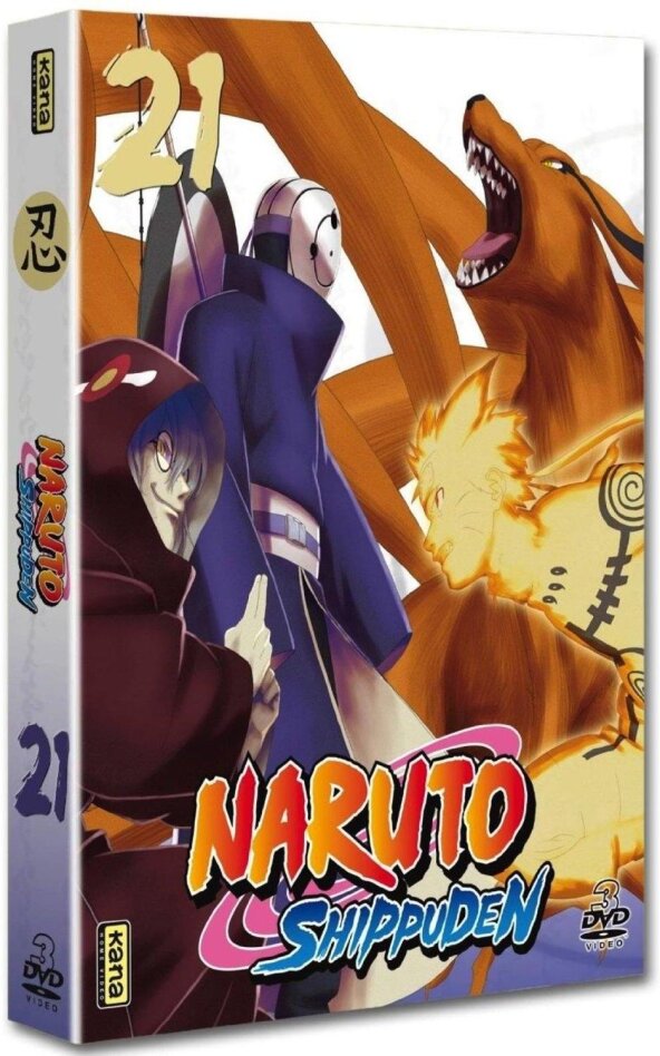 Naruto Shippuden - Vol. 21 3 DVD