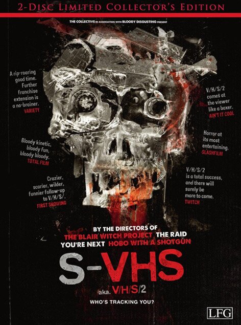 S-VHS - V/H/S 2 (2013) Limited Collector's Edition, Blu-ray + DVD