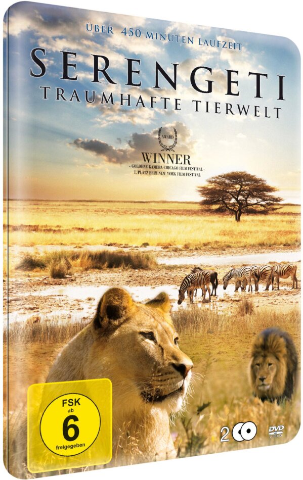 Serengeti - Traumhafte Tierwelt 2 DVDs