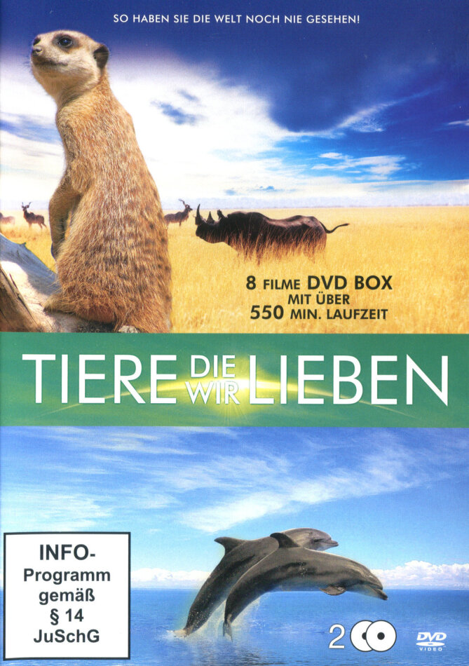 Tiere die wir lieben Steelbook, 2 DVDs