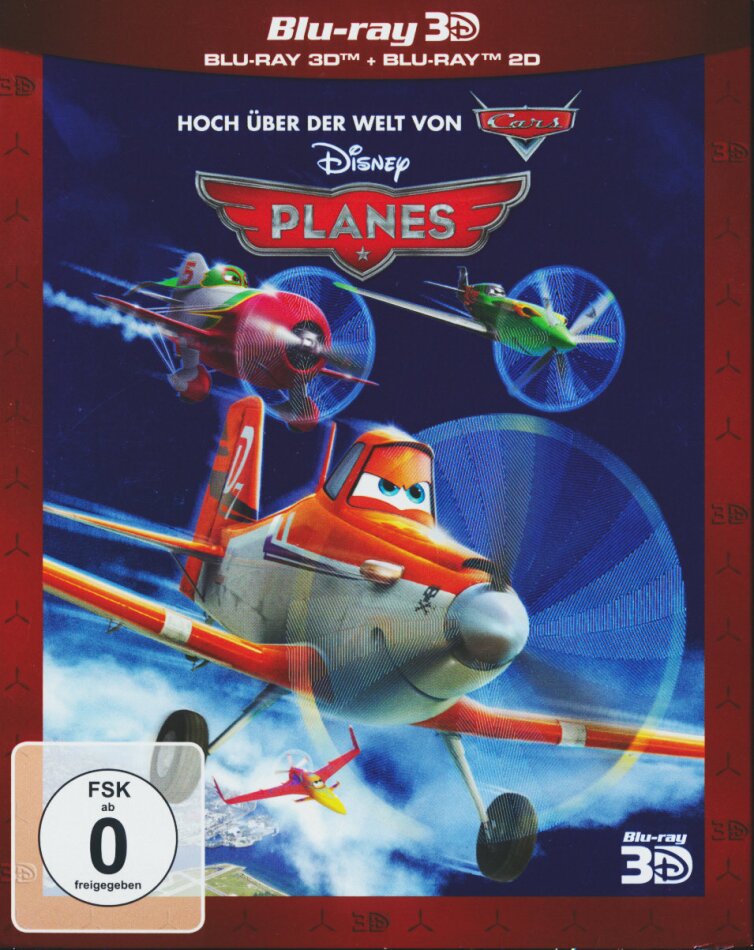 Planes (2013) Blu-ray 3D + Blu-ray