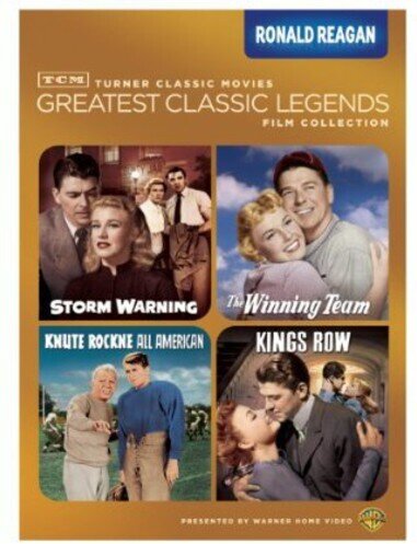 TCM Greatest Classic Legends Film Collection - Ronald Reagan 4 DVDs