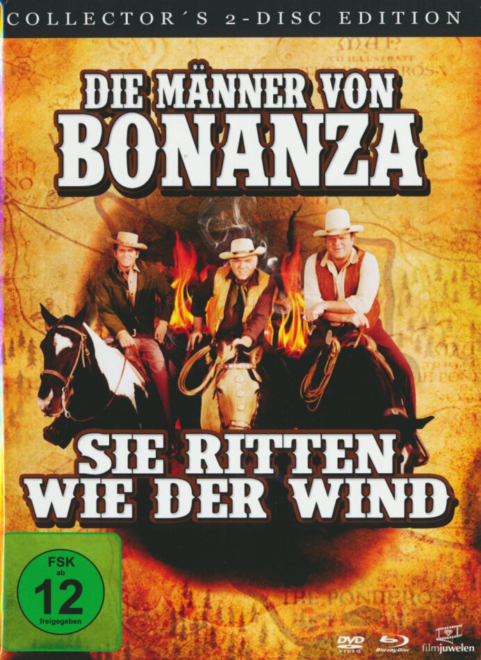 Die Männer von Bonanza - Sie ritten wie der Wind Collector's Edition, 2 Blu-rays