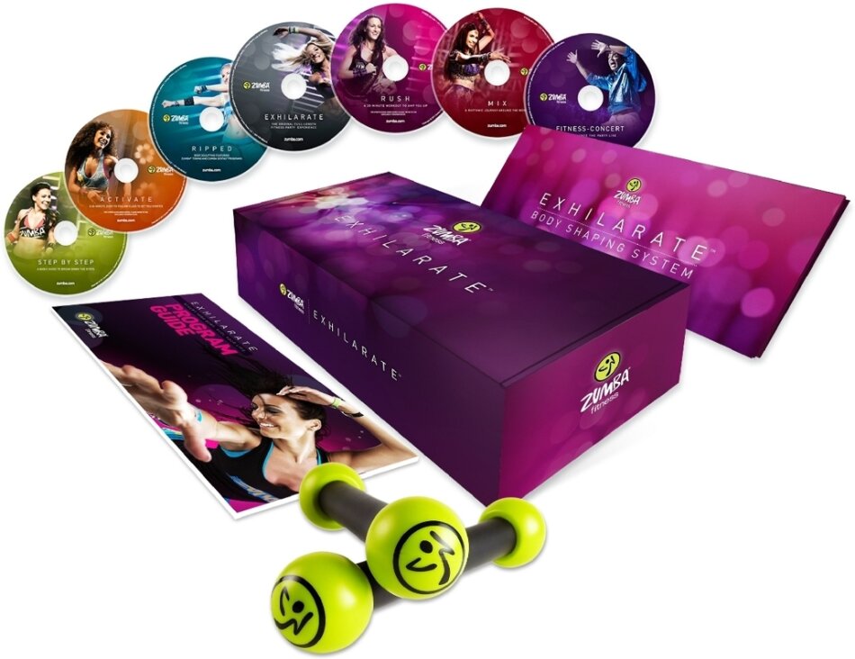 Zumba Fitness - Exhilarate 7 DVDs